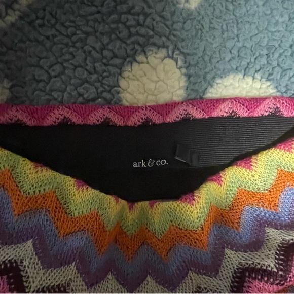 y2k 2000s vintage ark & co pattern mini skirt ! size m - Picture 2 of 3